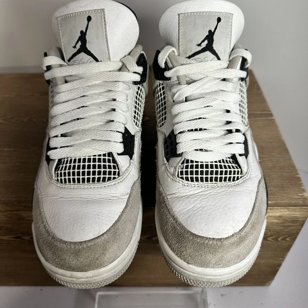 Jordan Air Jordan 4 Military Black White Mid Top Mens SZ 8 Retro Y2K DH6927-111